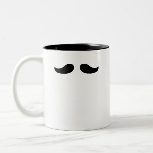 Liten och nätt Handlebar Två-Tonad Mugg