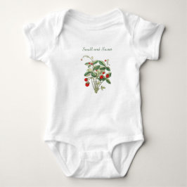 Liten och söt vildjordbärs-barn-en-pjäs t shirt