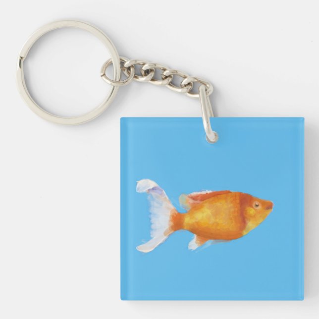 Liten orange fisk (Framsidan)