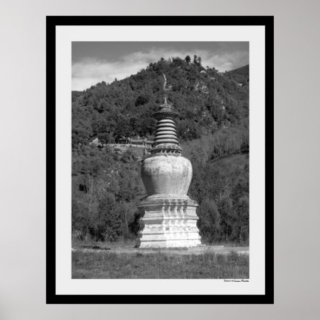 Liten Pagoda-utskrift Poster (Framsidan)