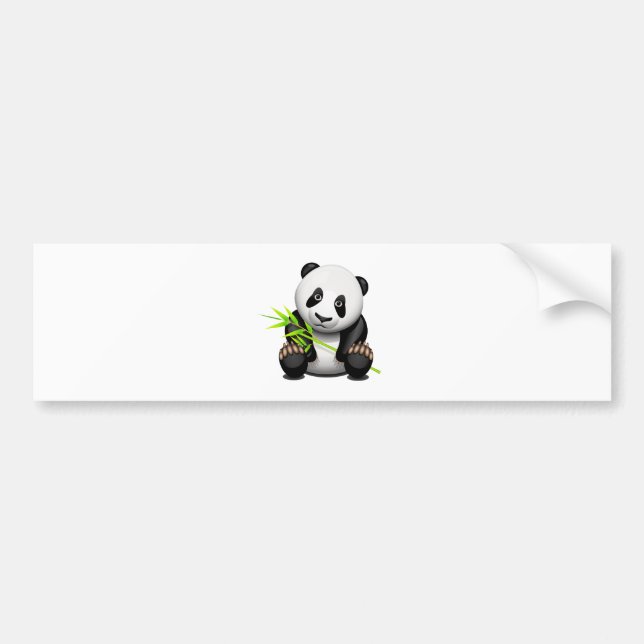 Liten panda bildekal (Framsidan)