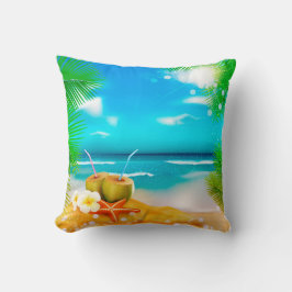 Liten paradis kastkudde kudde