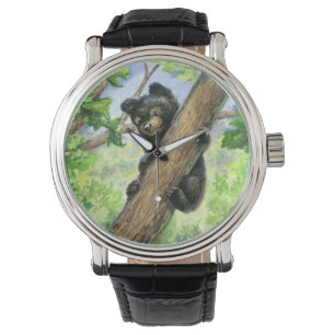 Liten pärla med vy armbandsur