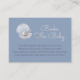 Liten pärlbaby shower tilläggskort