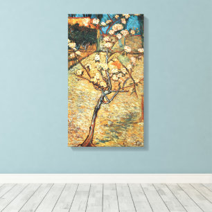 Liten päronträd i blom av Vincent van Gogh Canvastryck