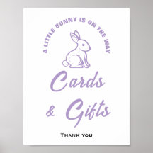 Liten Påsk-babyvykort och presentkort