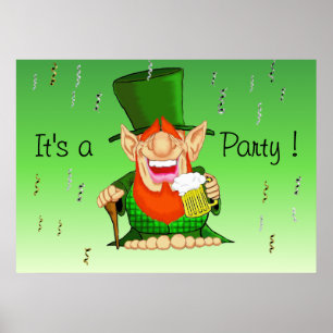 Liten pastej O'Party Poster