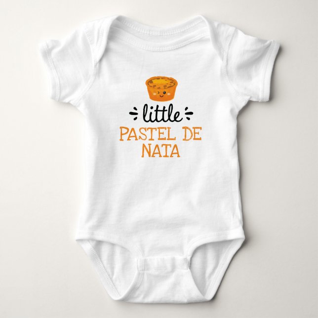 Liten Pastel de Nata – söta barnkläder T Shirt (Framsida)