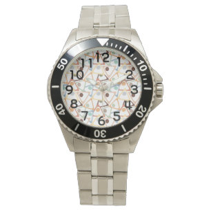 Liten pastelltriangel armbandsur