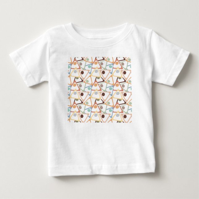 Liten pastelltriangel t shirt (Framsida)