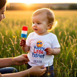 Liten patriot USA stolthet baby T Shirt