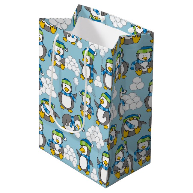 Liten penguinbakgrund (Framsidan Vinklad)