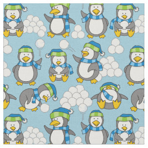 Liten penguinbakgrund tyg