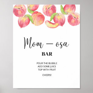 Liten persika \ Mamma-osa pub Poster