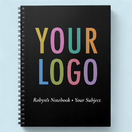 Liten personlig anteckningsbok med anpassad företa