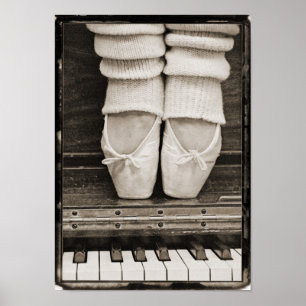 Liten pianobalettduett poster