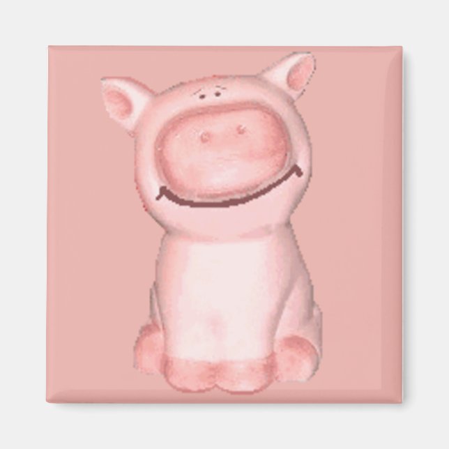 liten piggmagnet magnet (Framsidan)