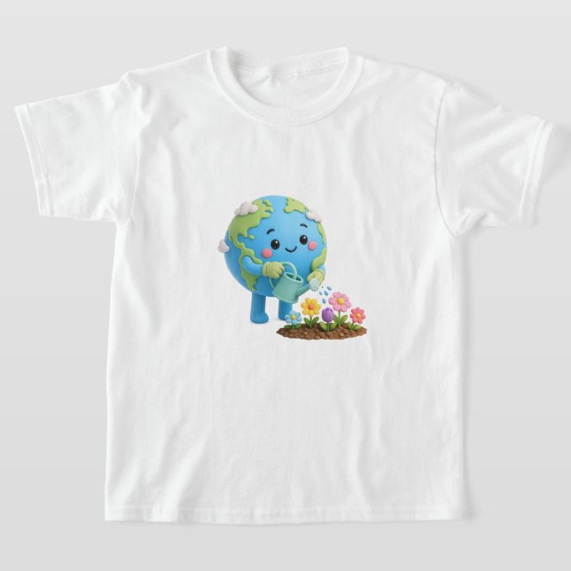 Liten Planetrödare T Shirt (Laydown)