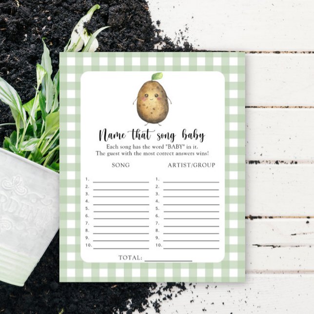 Liten potatis - Namn vid Baby Sång (Skapare uppladdad)