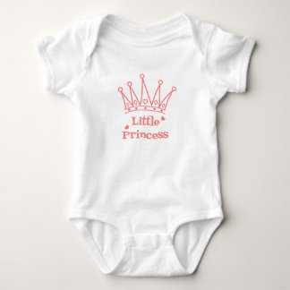 Liten prinsessa baby grow – kunglig sötma t shirt