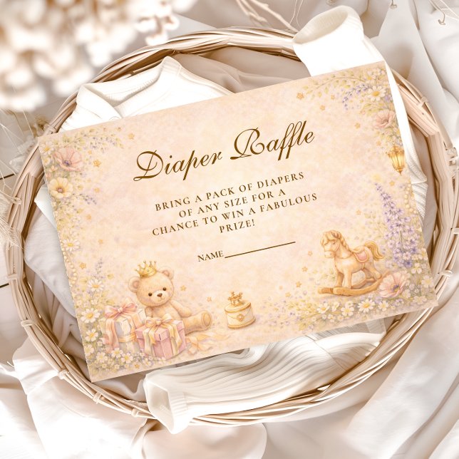 Liten prinsessa mån Diaper Rysare Tilläggskort (Skapare uppladdad)