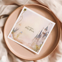 Liten prinsessa sagoslott Baby Shower