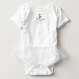 Liten prinsessa svan | Babyflicka | Endräktstutu T-shirt