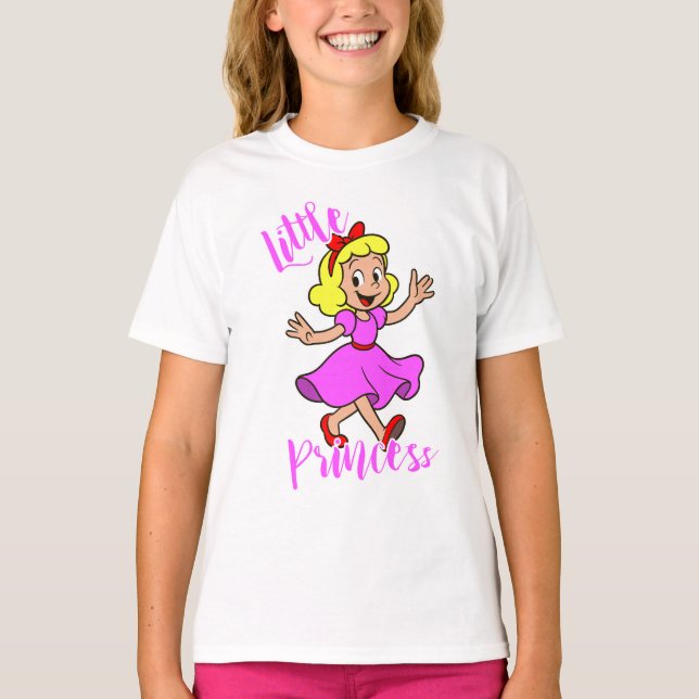 Liten prinsessa t-shirt (Framsida)