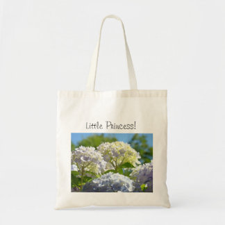 Liten prinsessa! Tygs shoppingväska Hortensia Blom Tygkasse