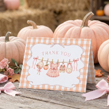 Liten Pumpa Baby Flicka Baby Shower