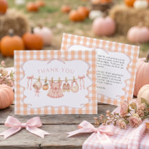 Liten Pumpa Babyflicka Baby Shower
