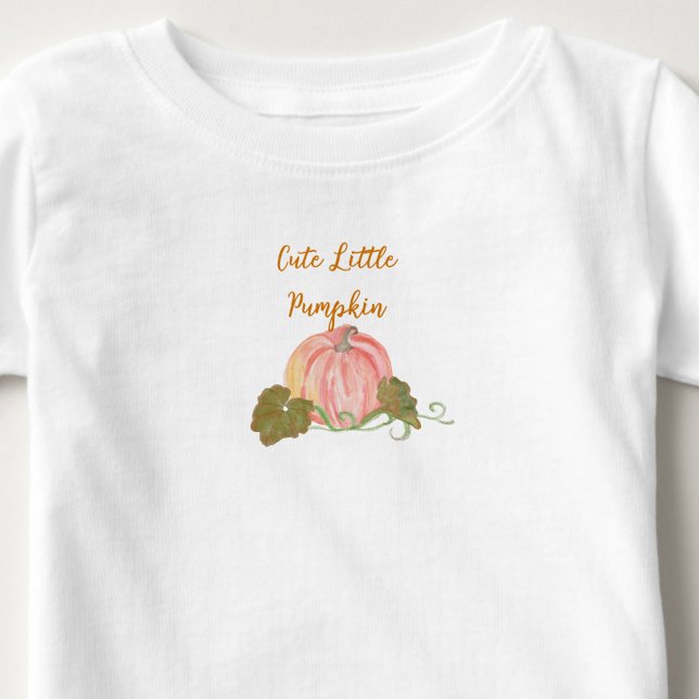 Liten pumpa födelsedag  t shirt (Skapare uppladdad)