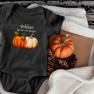 Liten pumpa första Halloween-personanpassad T Shirt
