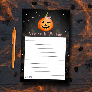 Liten pumpa Halloween-barnkalas råd