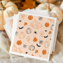 Liten pumpa handritad söt baby shower