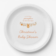 Liten Pumpa Höst Baby Shower