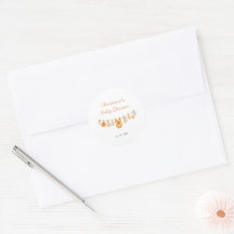 Liten Pumpa Höst Baby Shower