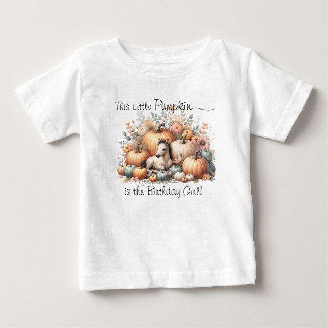 Liten pumpa  t shirt (Framsida)