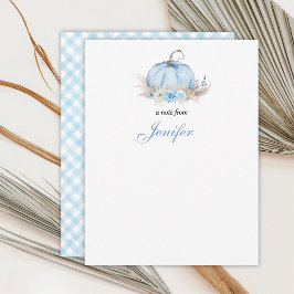 Liten pumpabeb anteckningskort