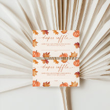 Liten Pumpkin Baby Shower-reducerare - bakåtbrytar