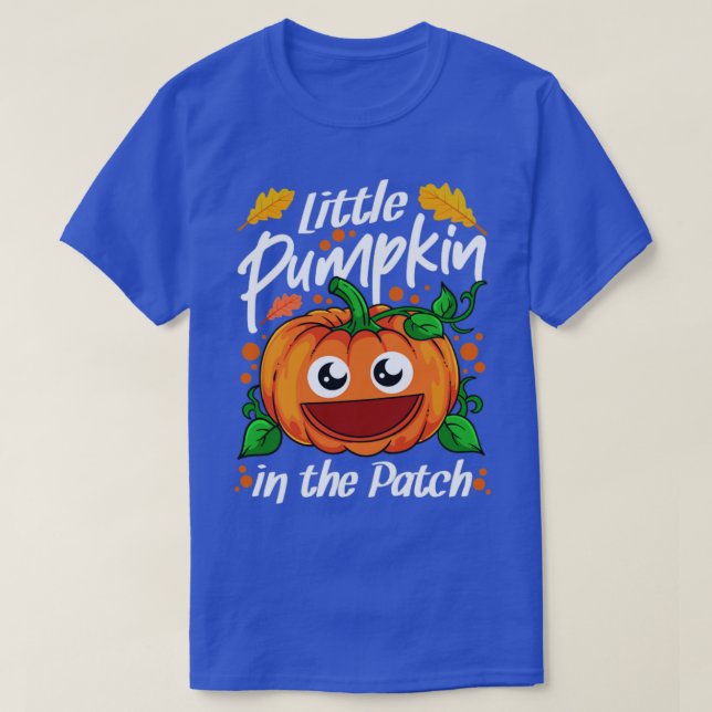 Liten Pumpkin i Patch Halloween2 T Shirt (Design framsida)