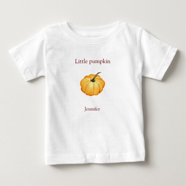 liten pumpvattenfärg med namn ställe T-Shirt (Framsida)