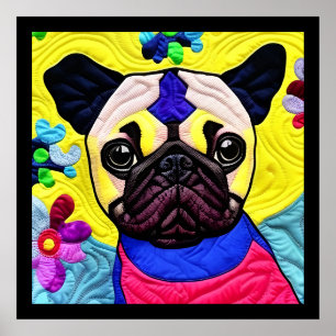 Liten Puppy-kopia som design Poster