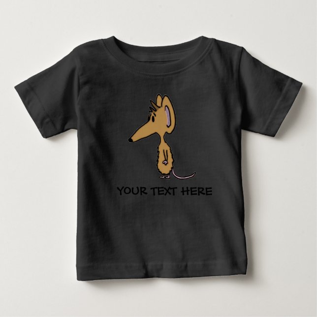 Liten råtta Creeper Tee (Framsida)