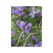 Liten regnig Violetsfilt