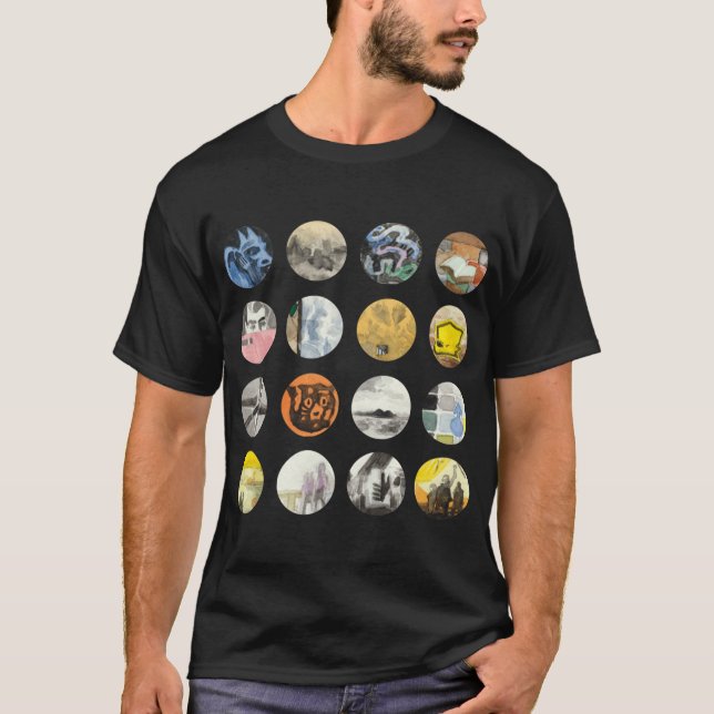 Liten REM-retro T Shirt (Framsida)