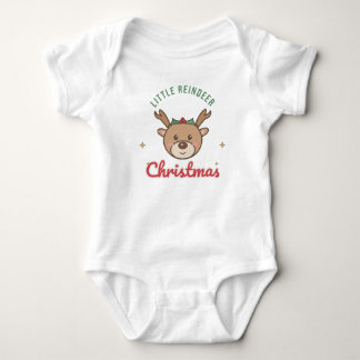 Liten renbaby jul bodysuit t shirt