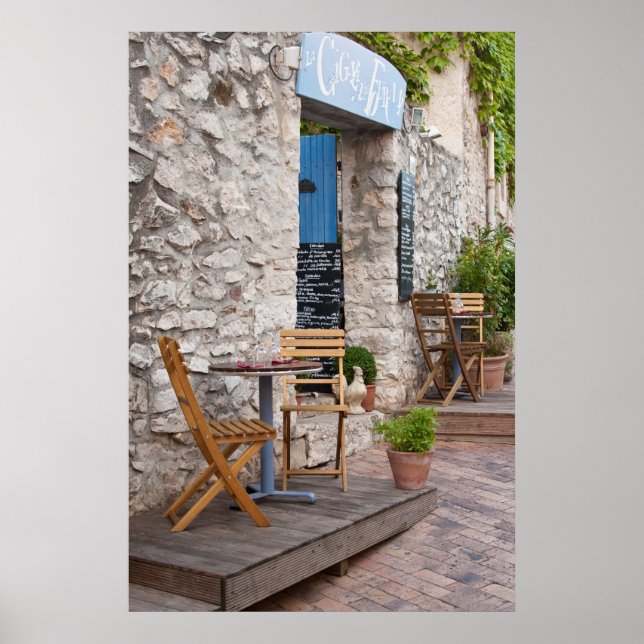 Liten restaurang poster (Framsidan)