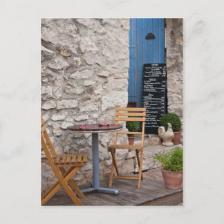 Liten restaurang vykort