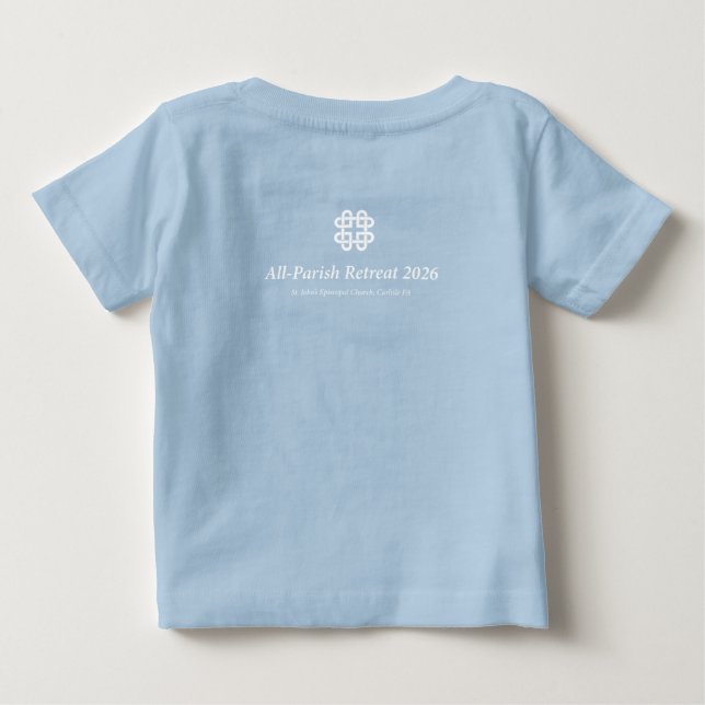 Liten reträtt t-shirt (Baksida)